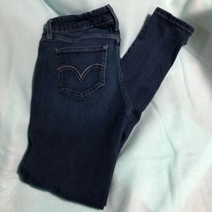 Dark Wash Levi’s 535 Legging Jeans